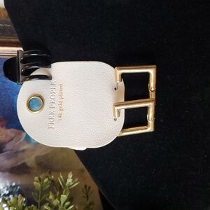 NWT free people 14k gold plated square hoops
